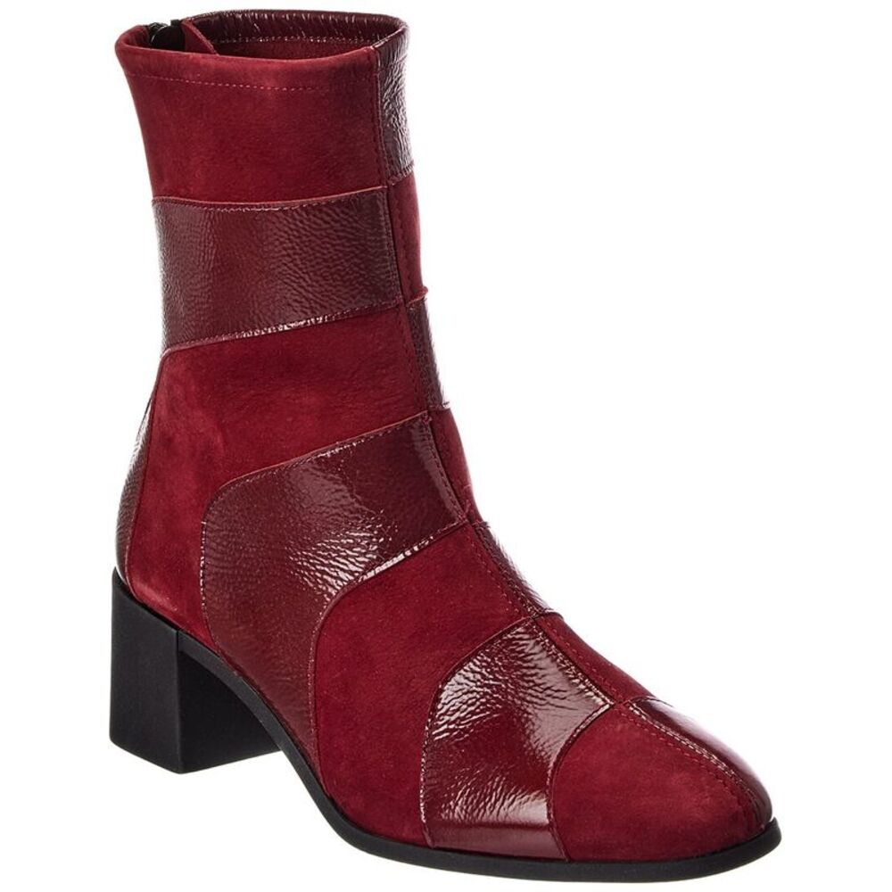 Arche Teobiz Leather Boot, Red